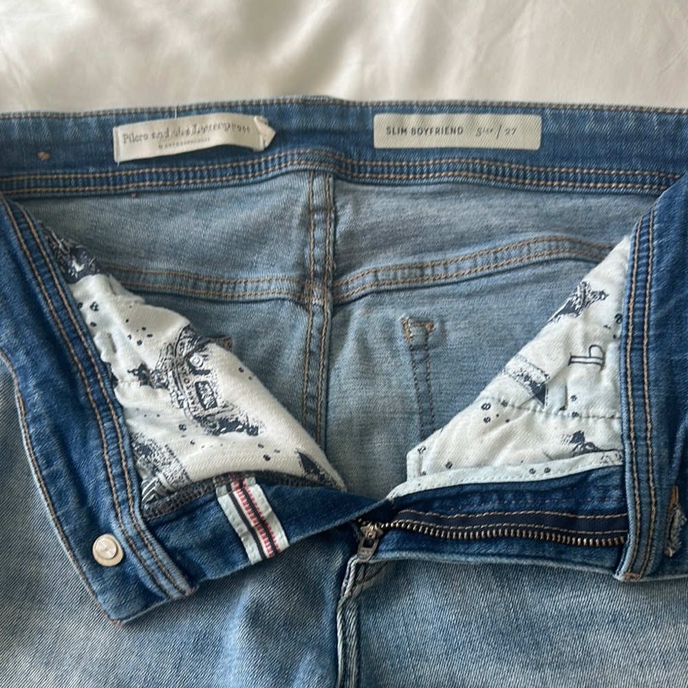 Pilcro distressed boyfriend Jean - Picture 5 of 6